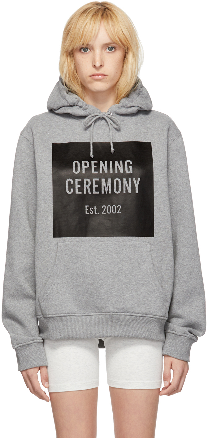 opening ceremony box logo hoodie