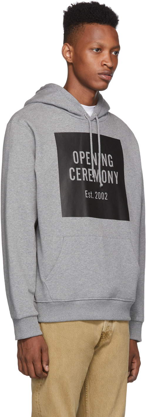 opening ceremony box logo hoodie