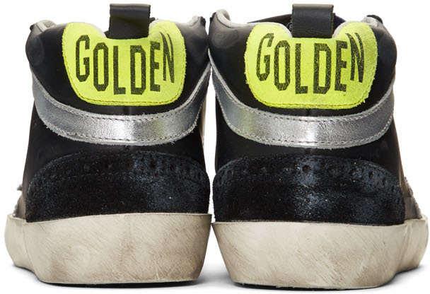black mid star golden goose