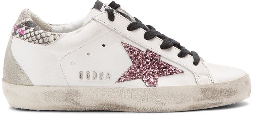 glitter star sneakers