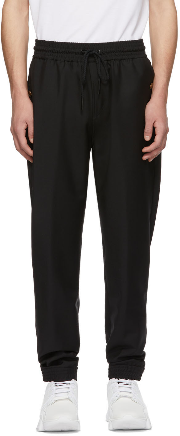 Givenchy: Black Jogger Trousers | SSENSE