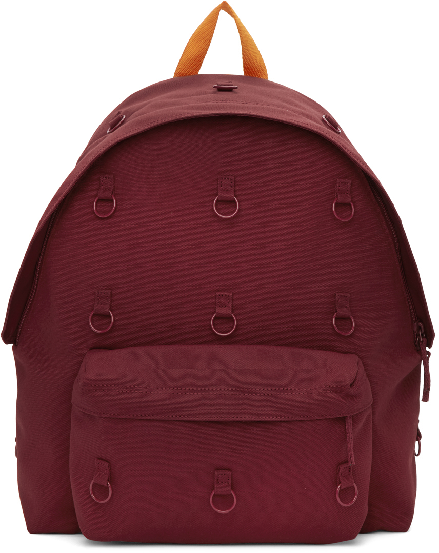 eastpak burgundy backpack