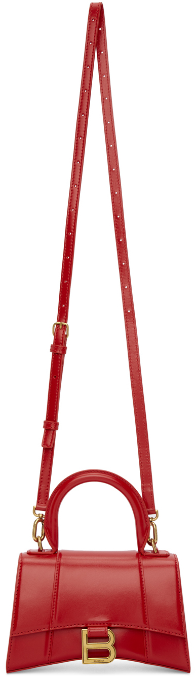 Balenciaga XS Red Hourglass Bag