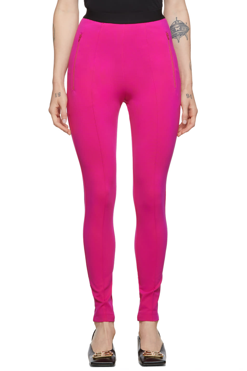 balenciaga pink pants