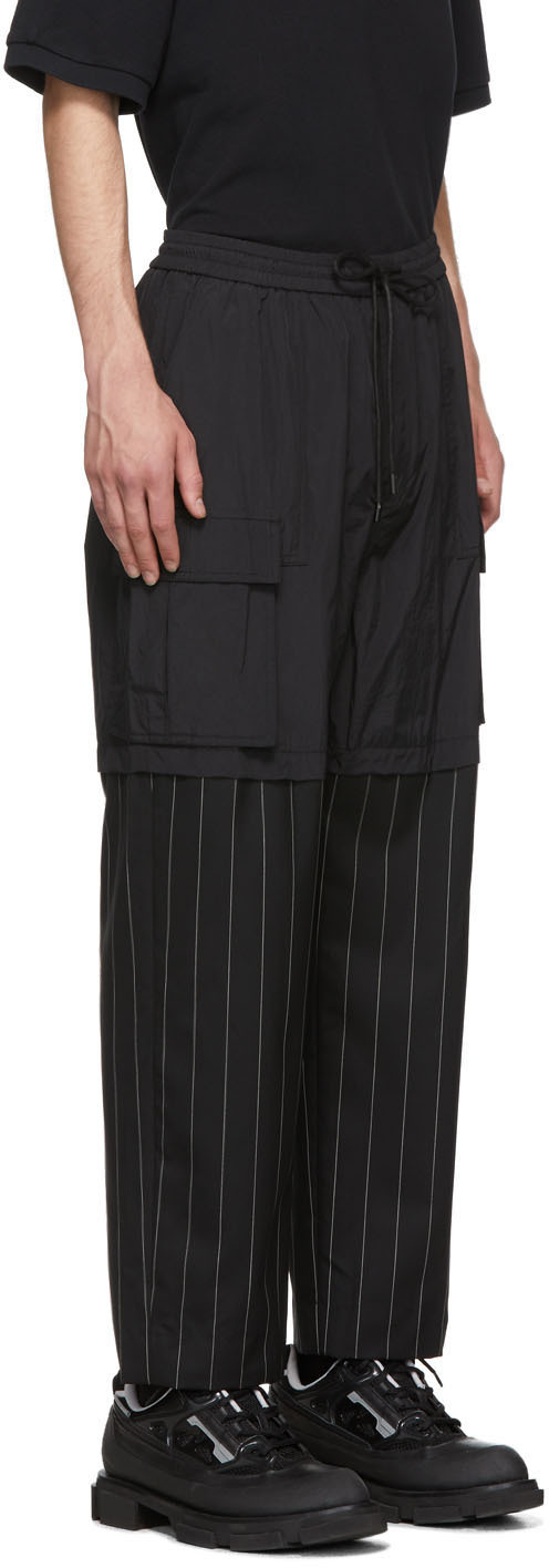 pinstripe cargo pants