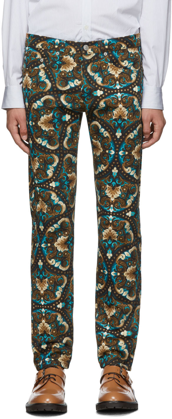 dries van noten biker pants