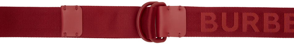 burberry belt red