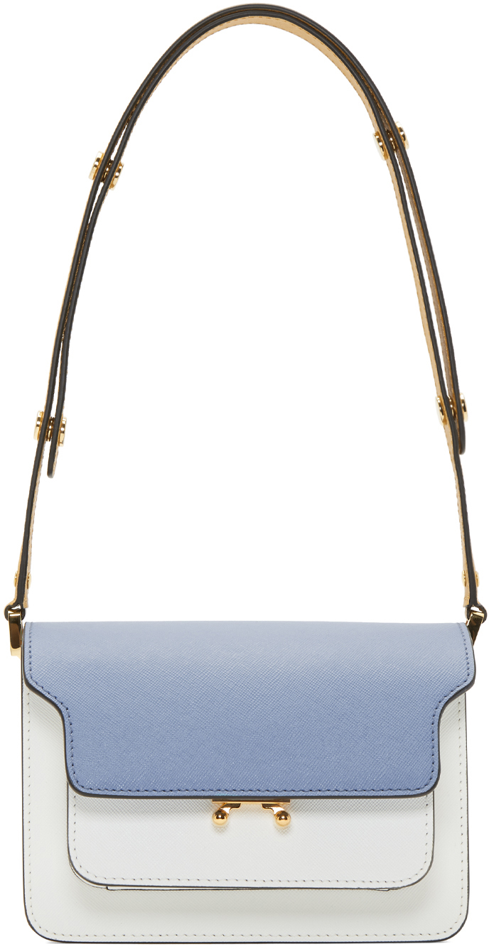 marni trunk bag blue