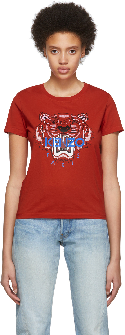 kenzo t shirt red
