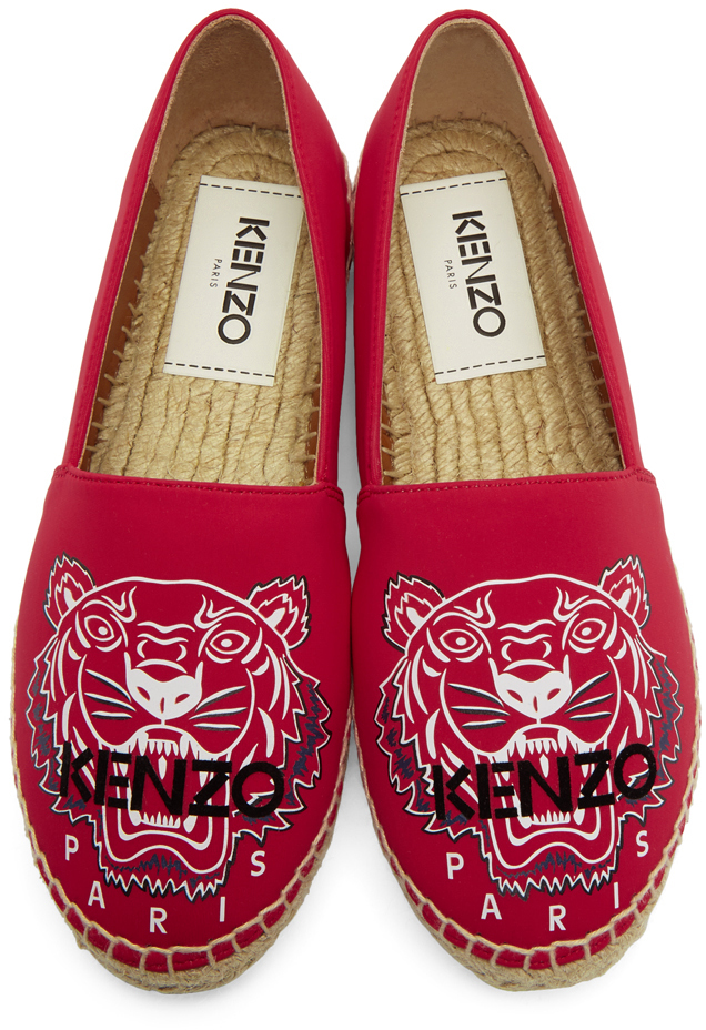 kenzo espadrilles red