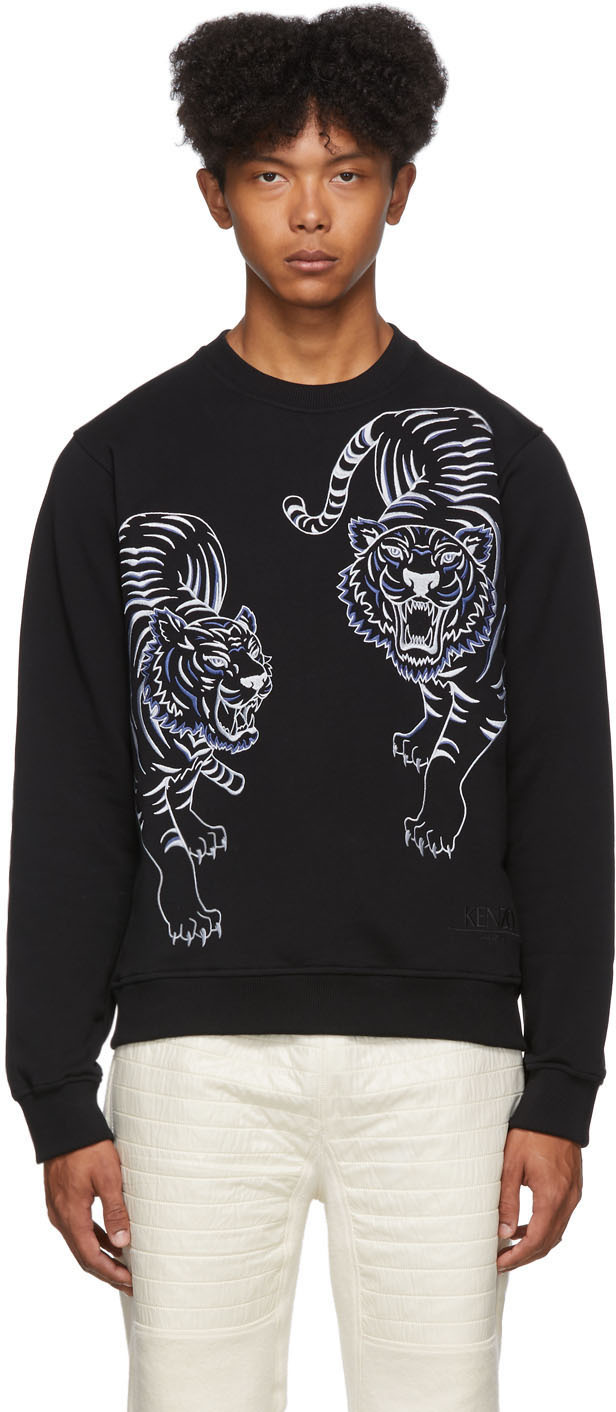 kenzo double tiger sweatshirt