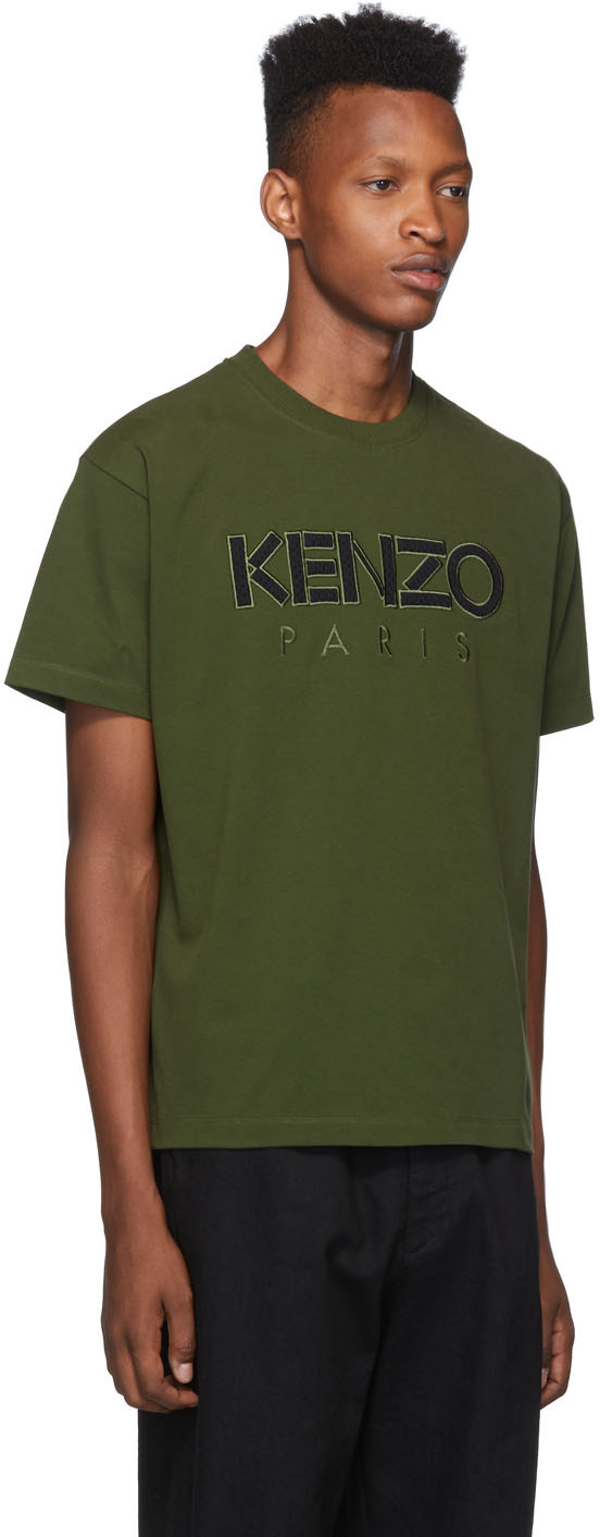 t shirt kenzo vert