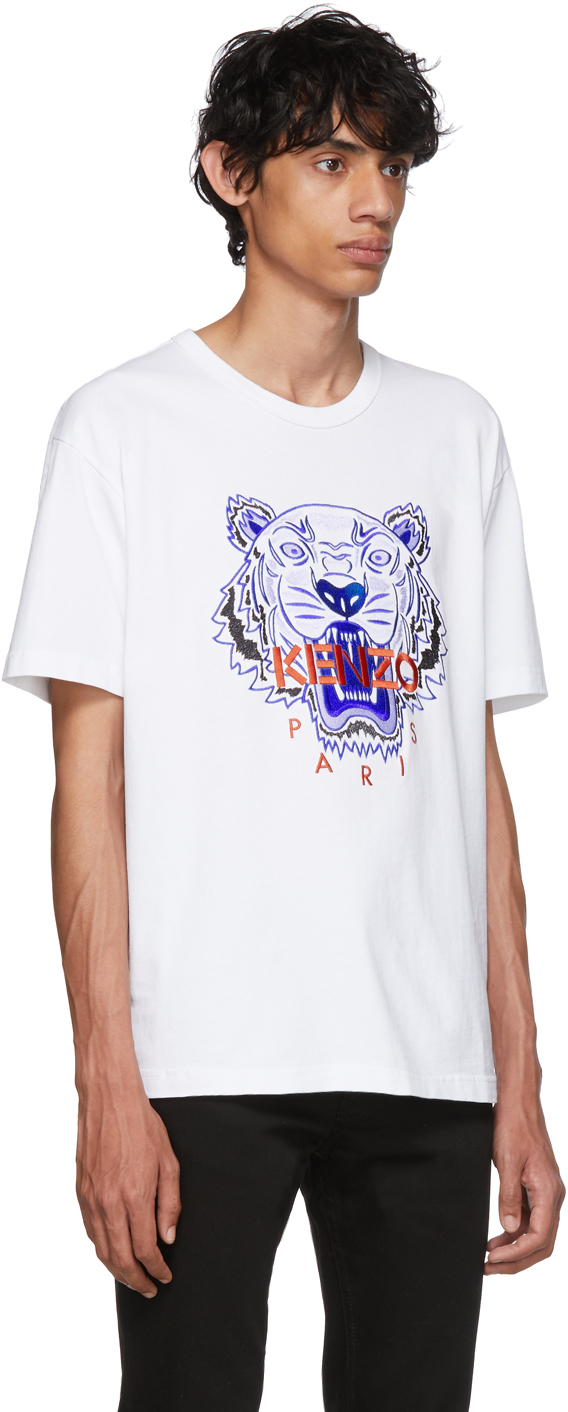 white kenzo shirt