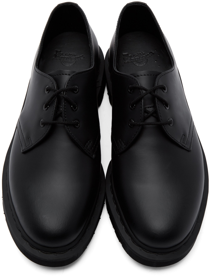 dr martens 1461 mono black