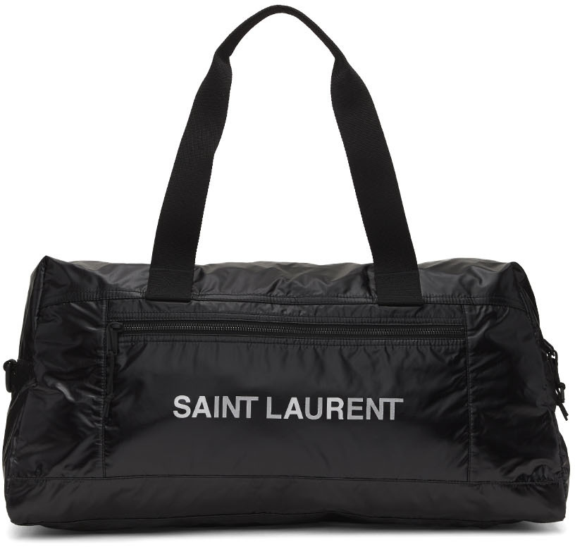 Saint Laurent Black Nuxx Duffle Bag 192418M169003