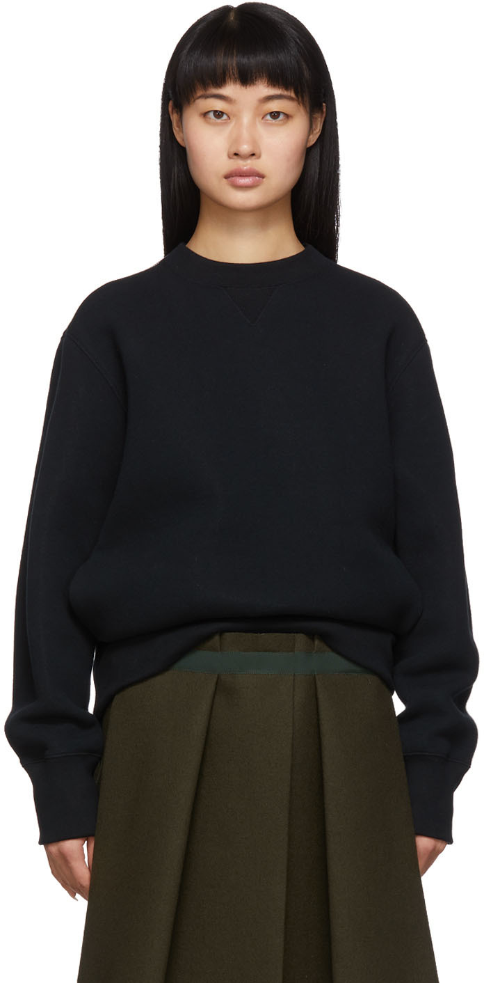 sacai sponge sweatshirt