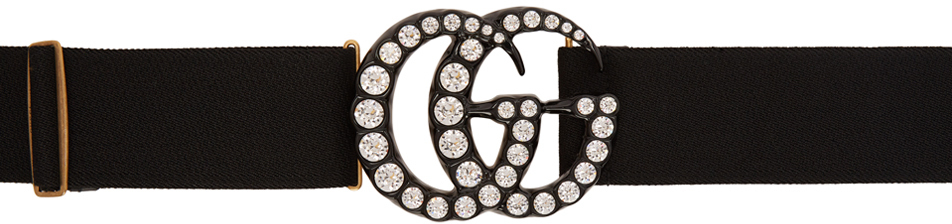 black gg toscano belt