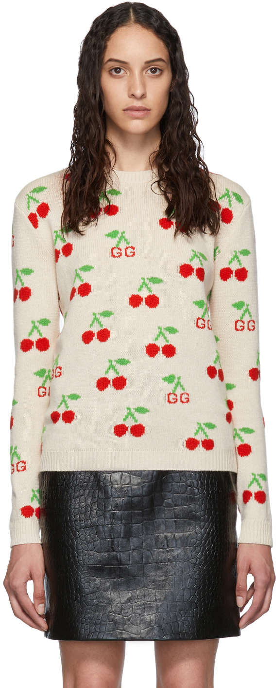 cherry sweater