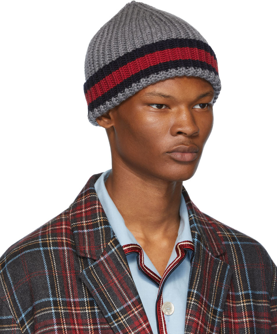 gucci web beanie