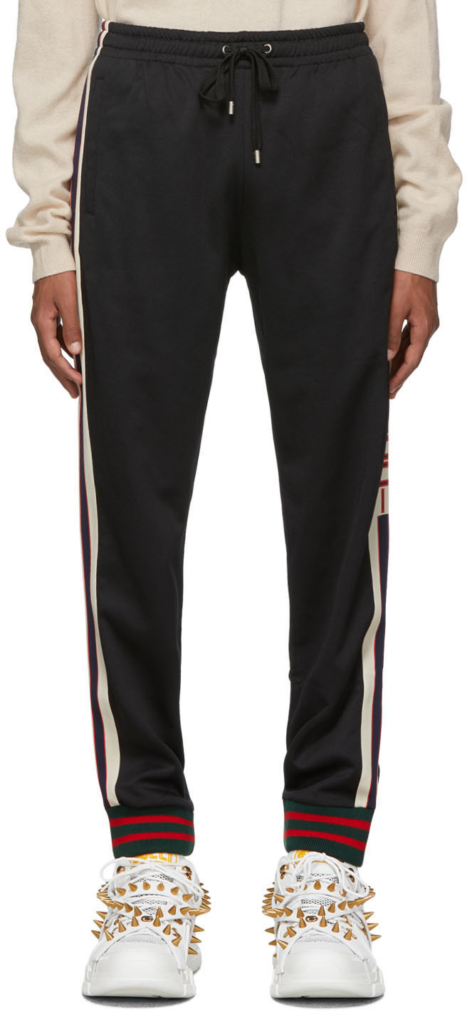gucci black sweatpants
