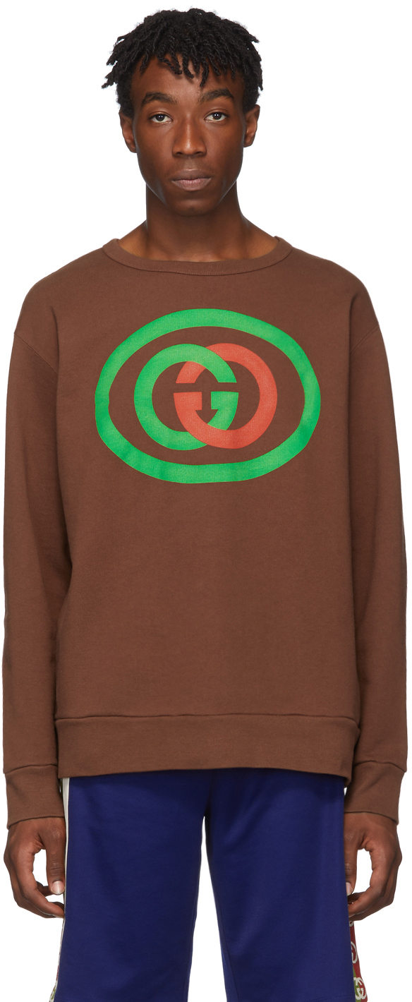 brown gucci sweatshirt