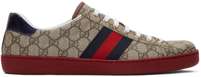 gucci supreme gg shoes