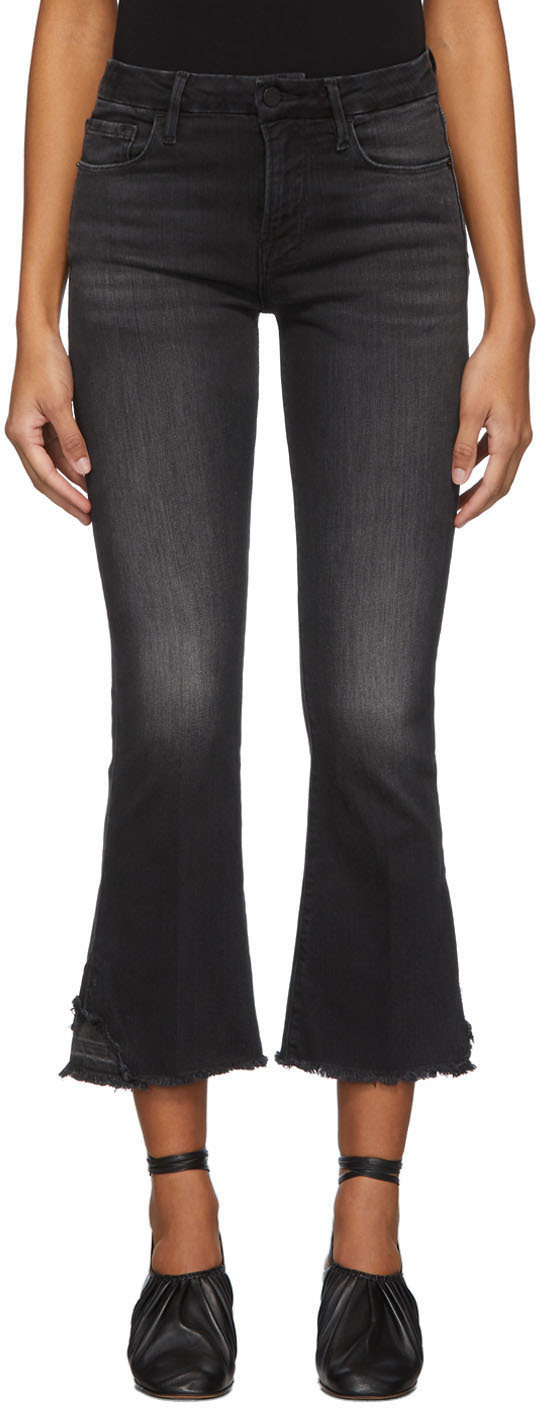 frame le crop mini boot black