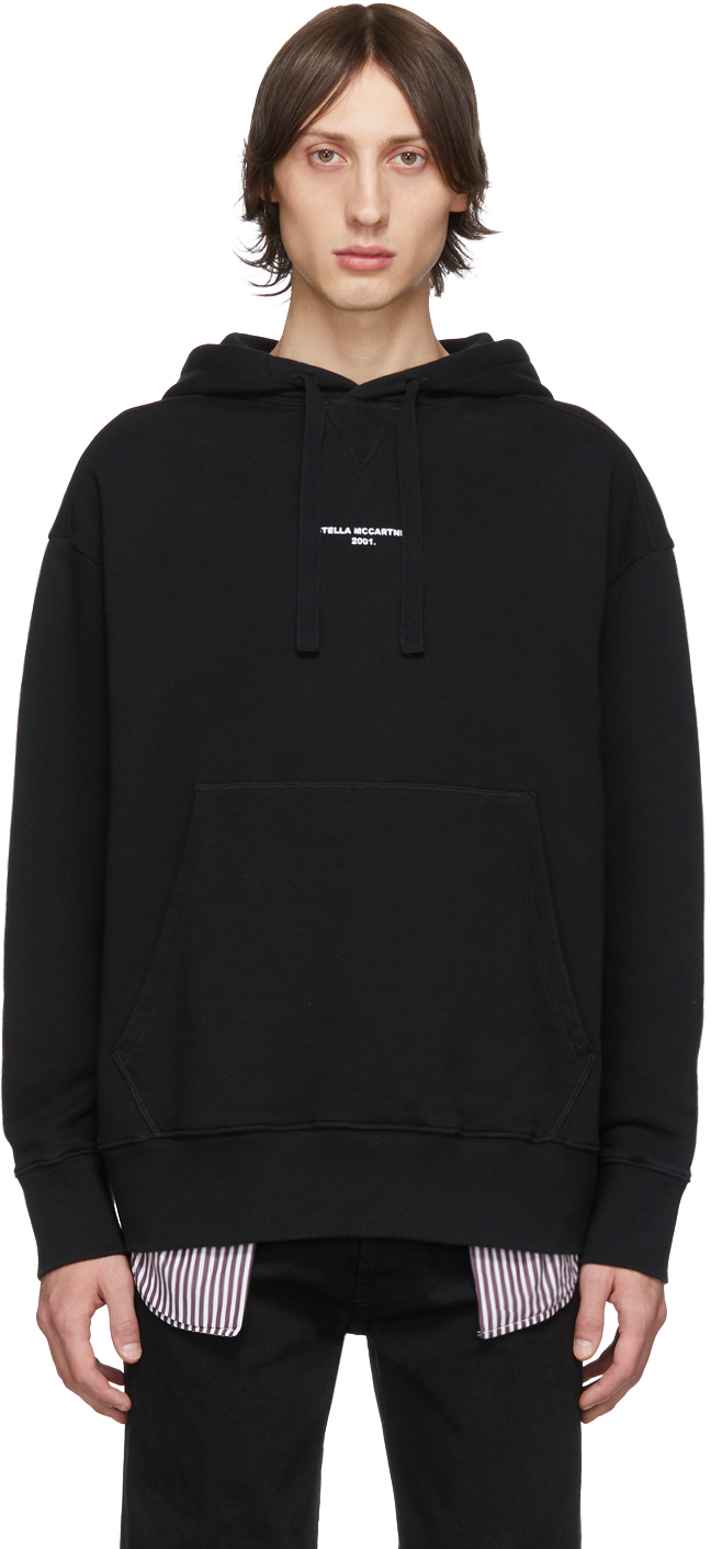 Stella McCartney: Black Igor Hoodie | SSENSE Canada