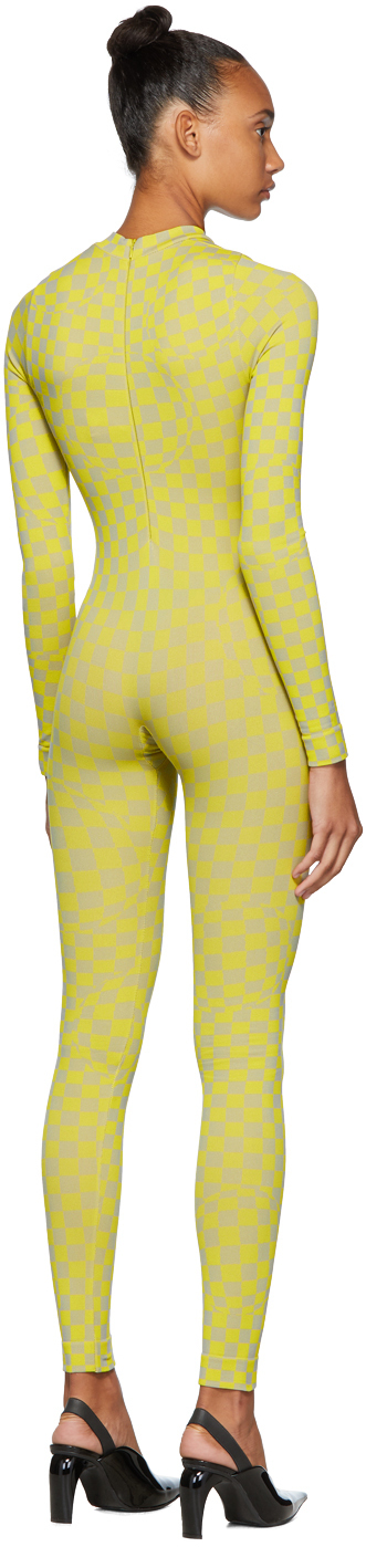 white and yellow jumpsuit