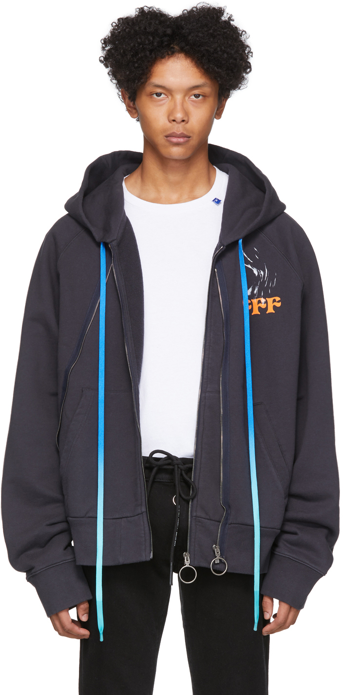 off white portrait hoodie