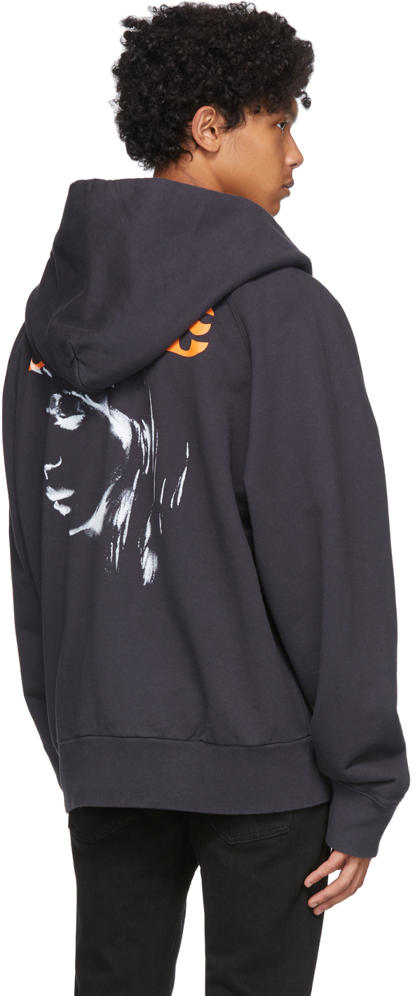 off white portrait hoodie