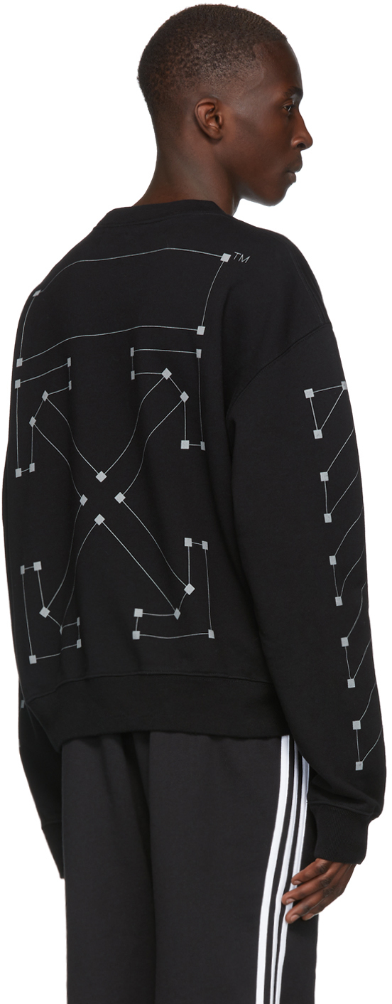 off white sweatshirt black