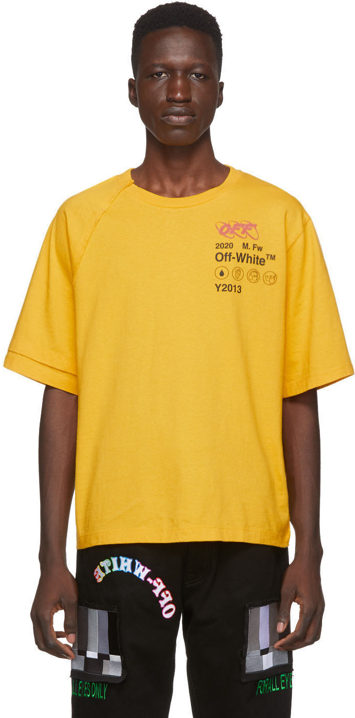 t shirt jaune