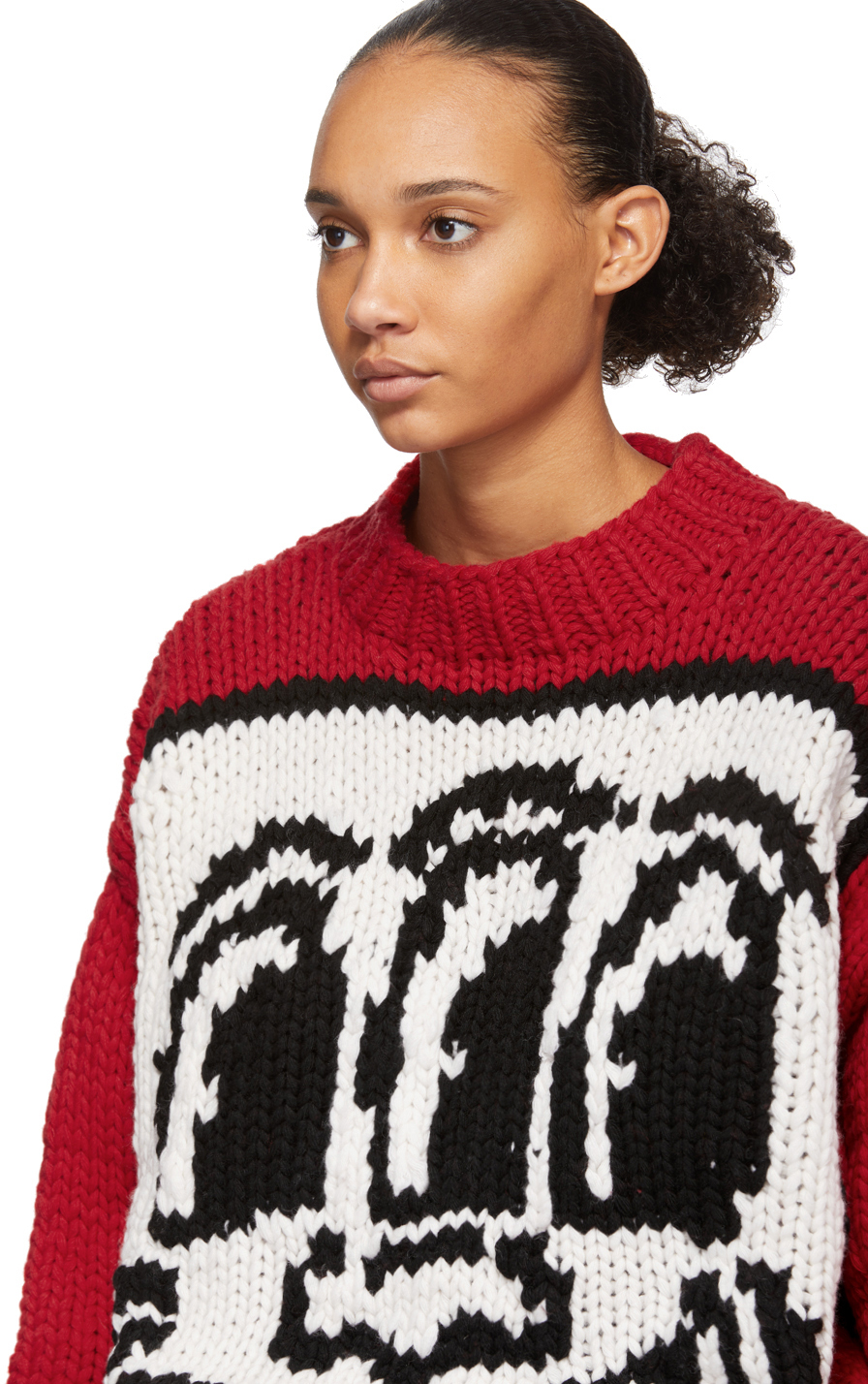 Red Keith Haring Edition Andy Sweater Red Keith Haring Edition Andy Sweater