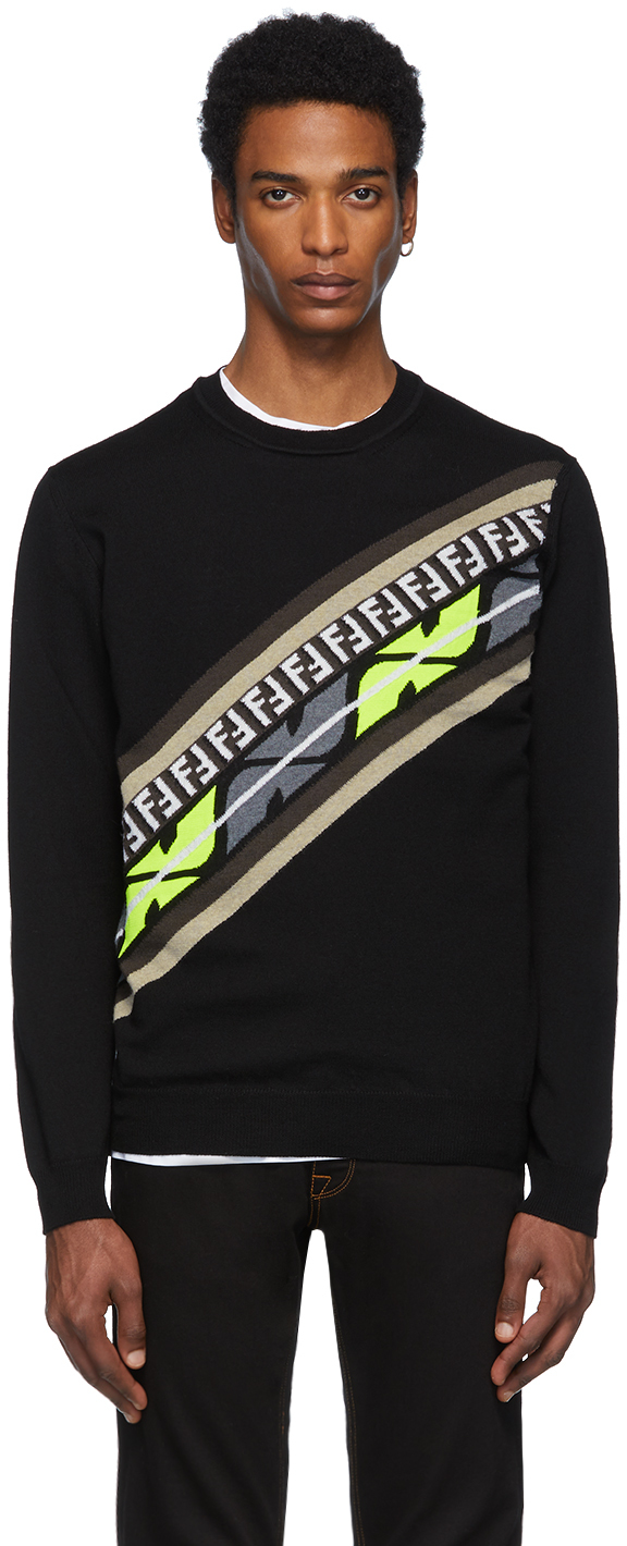 fendi sweatshirt black