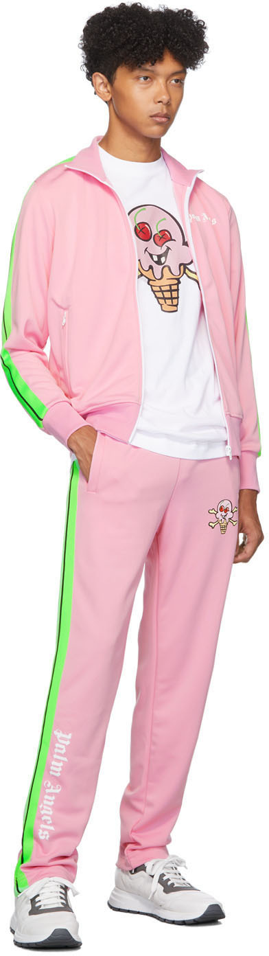 pink palm angels tracksuit