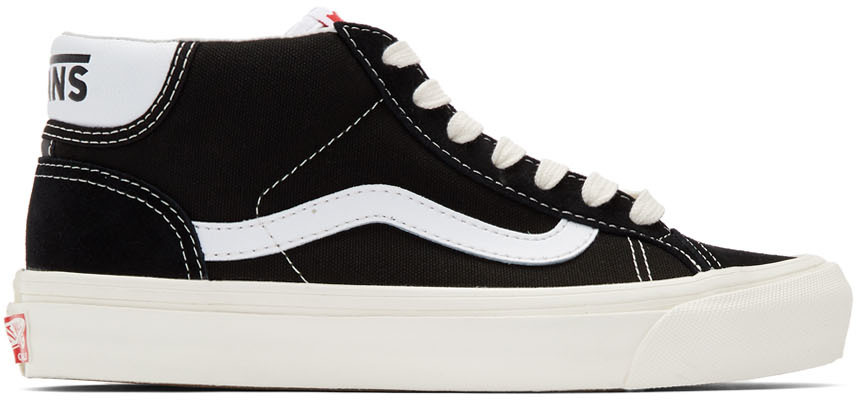 Vans: Black OG Mid Skool 37 LX Sneakers | SSENSE
