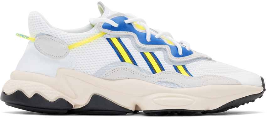 adidas Originals: White Ozweego Sneakers | SSENSE