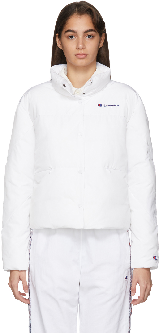 Champion reverse weave puffer best sale