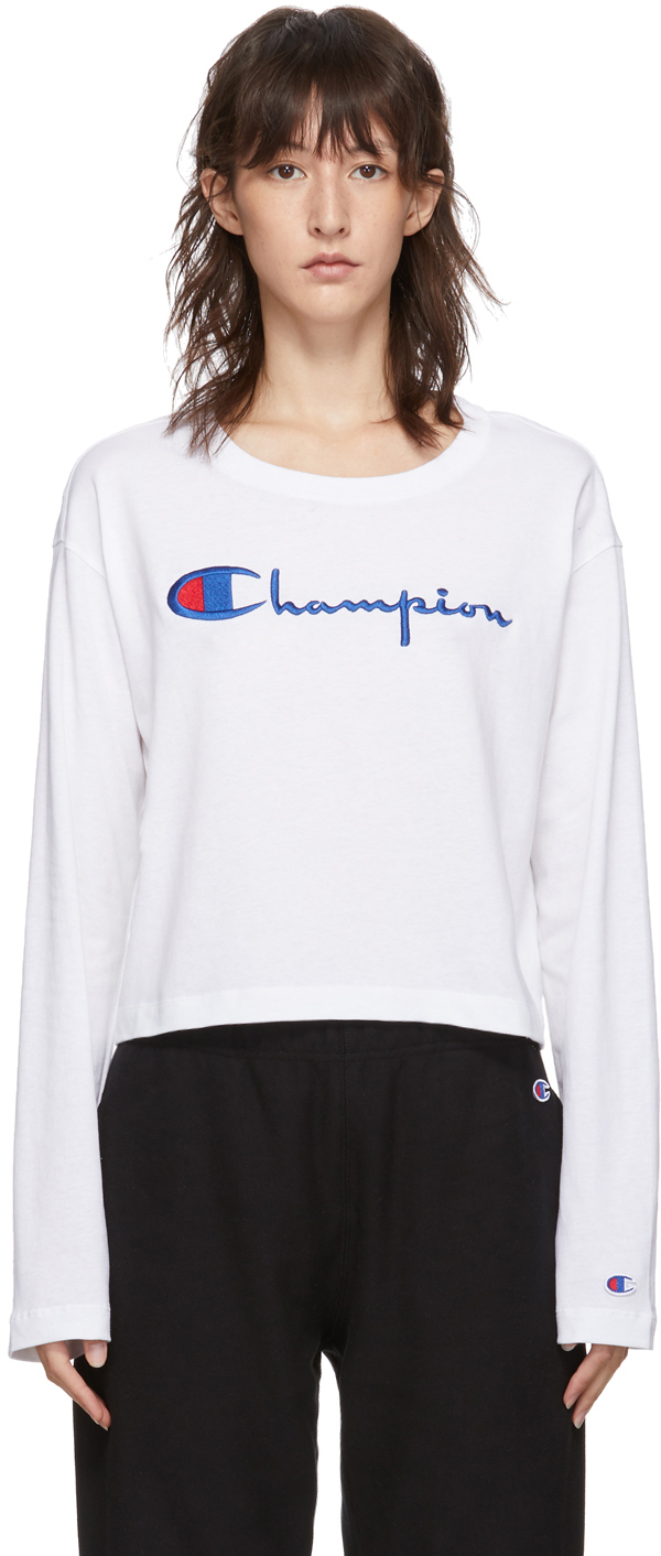 champion big script tee