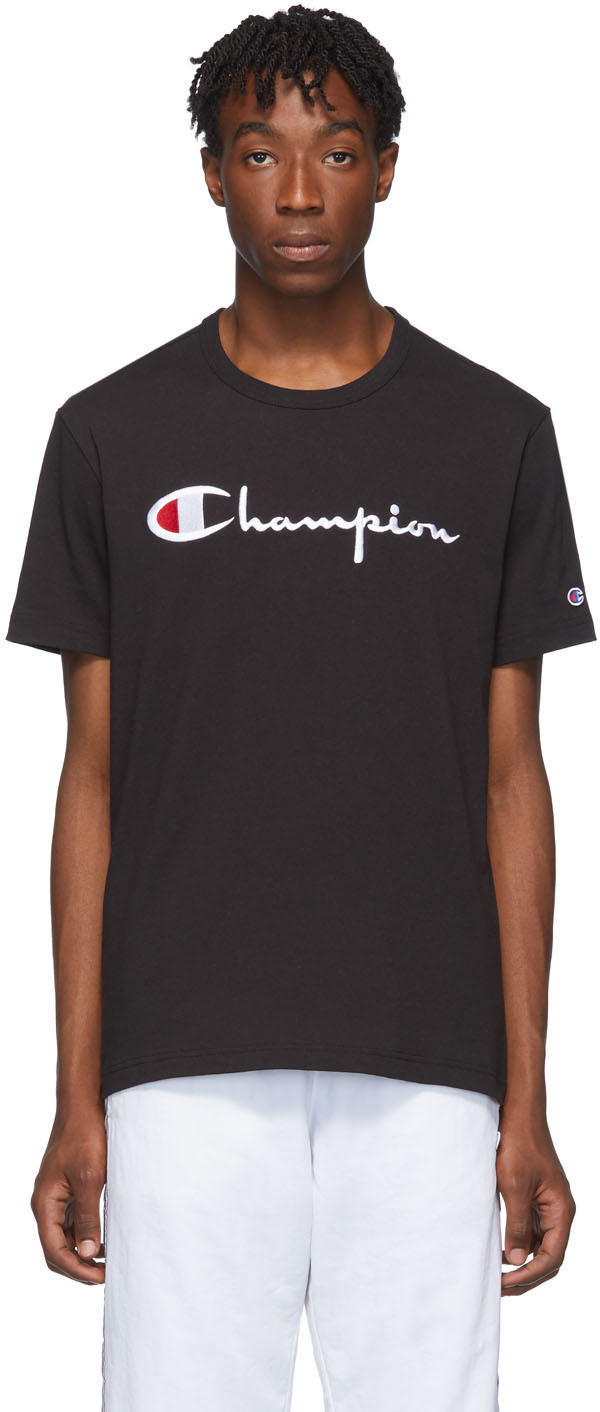 champion big script tee