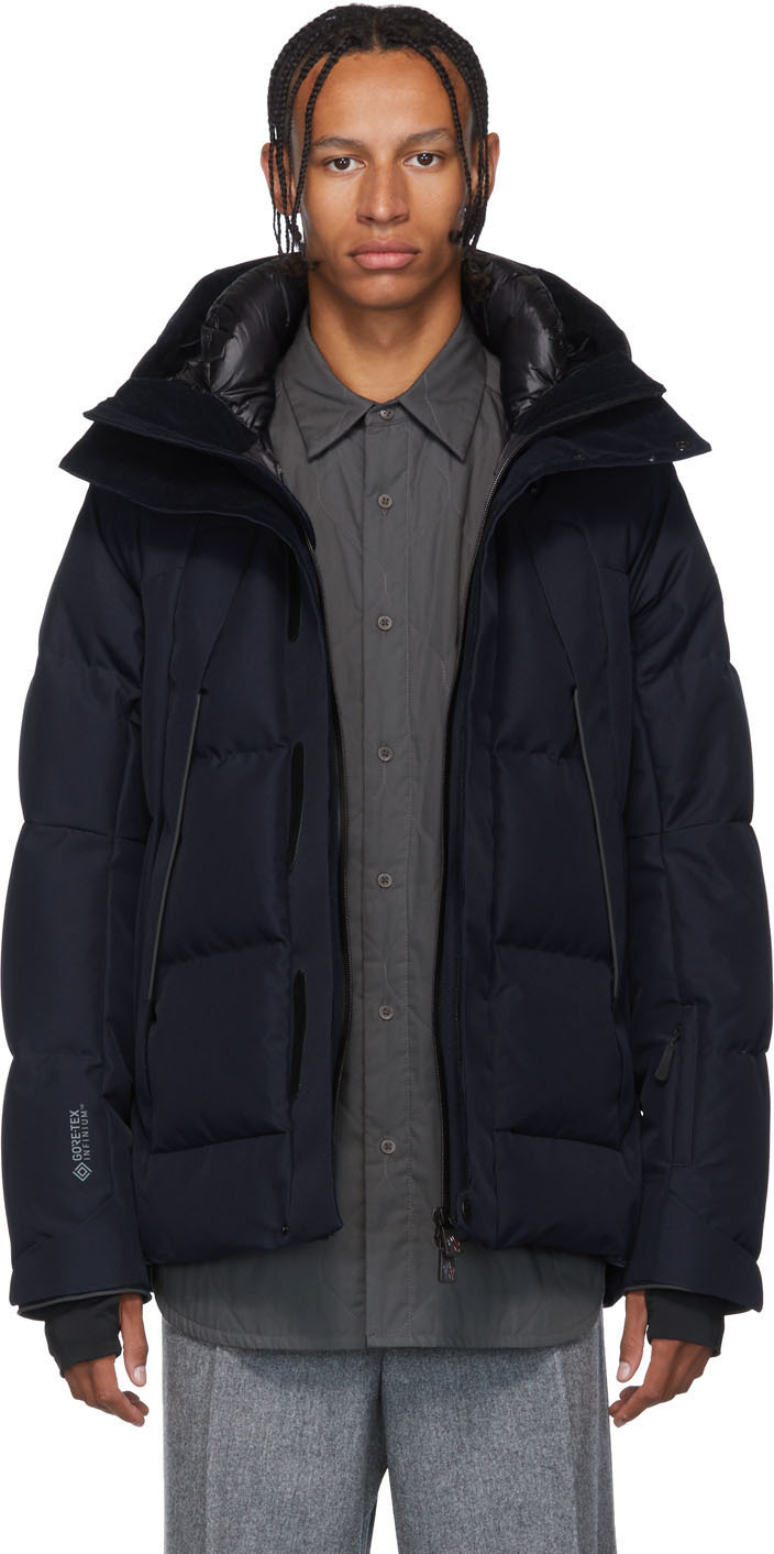 Moncler Grenoble: Navy Down Gorner Parka | SSENSE