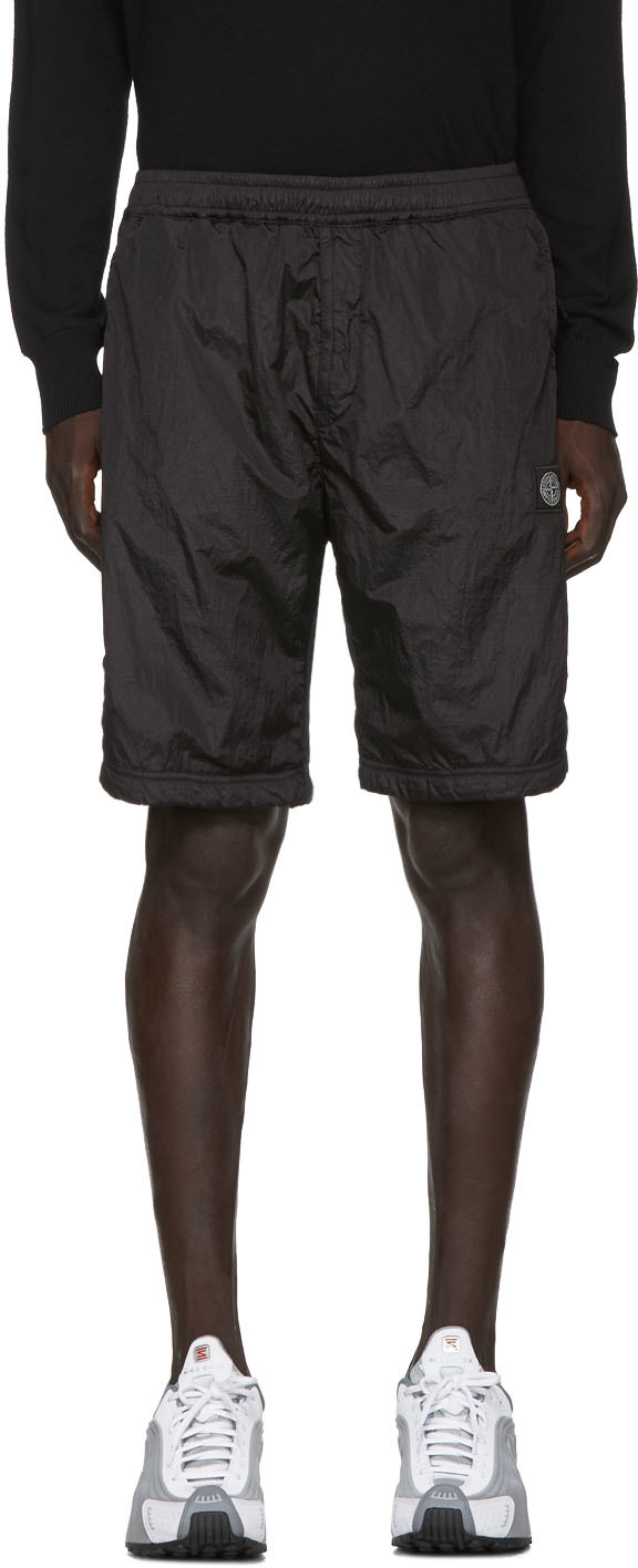 nylon stone island shorts