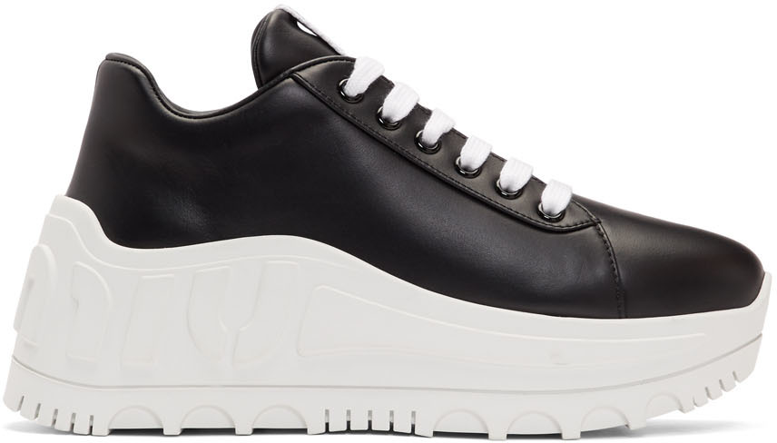 miu miu wedge sneaker