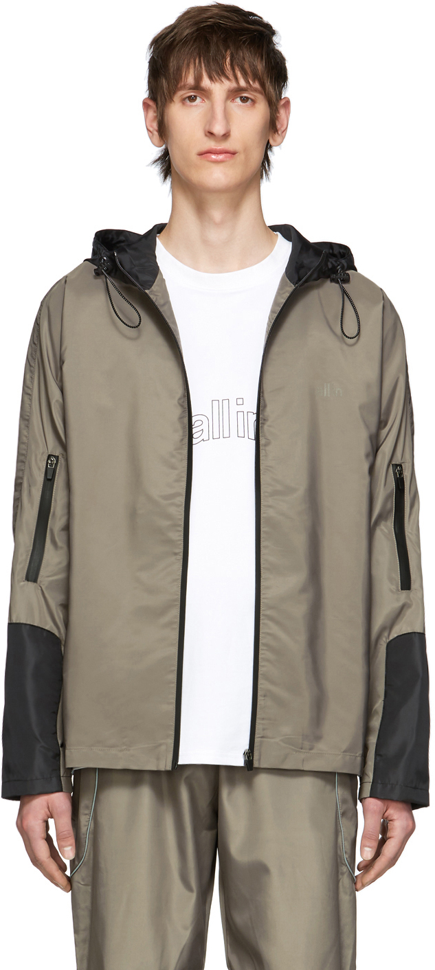 all in: Brown & Black XP Jacket | SSENSE Canada