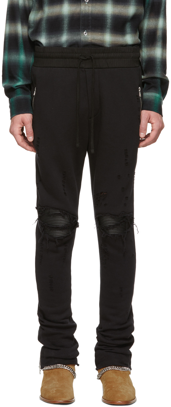AMIRI: 黑色 MX1 运动裤 | SSENSE