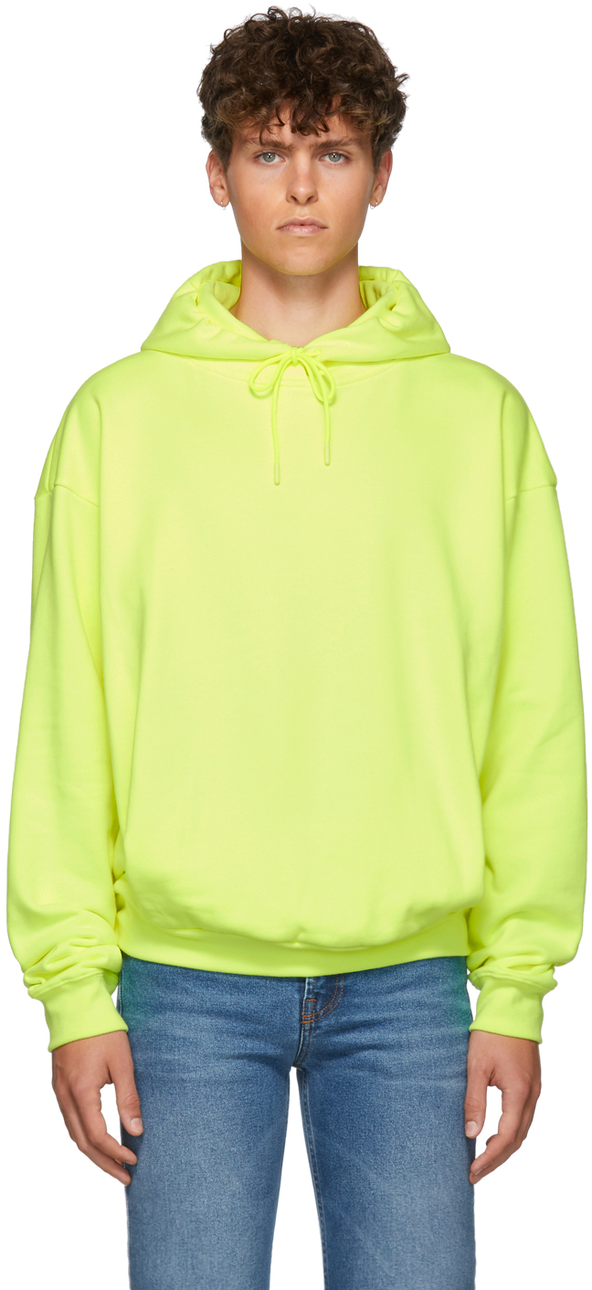 Martine Rose: Yellow Classic Hoodie | SSENSE