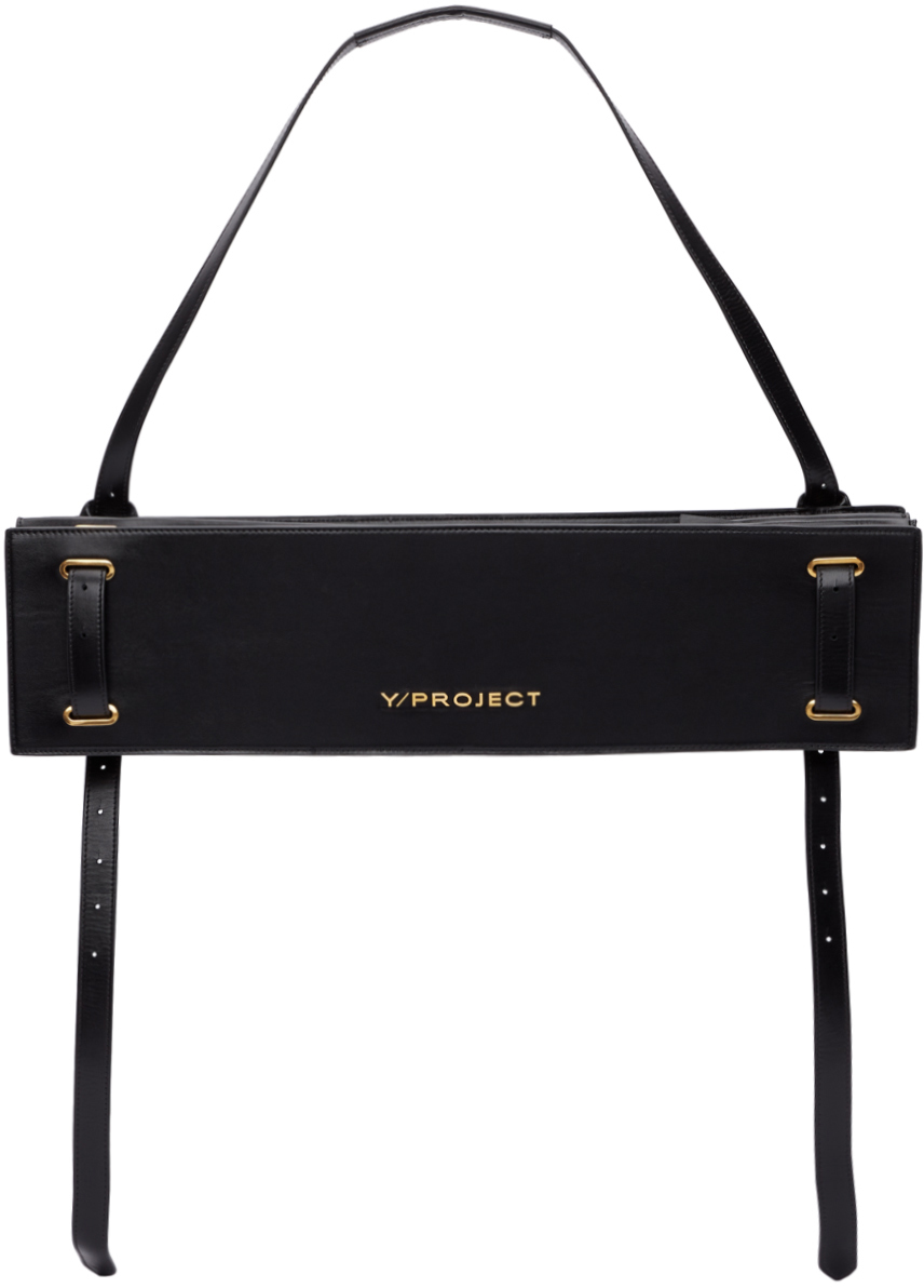 Y/Project Black Accordion Bag SSENSE