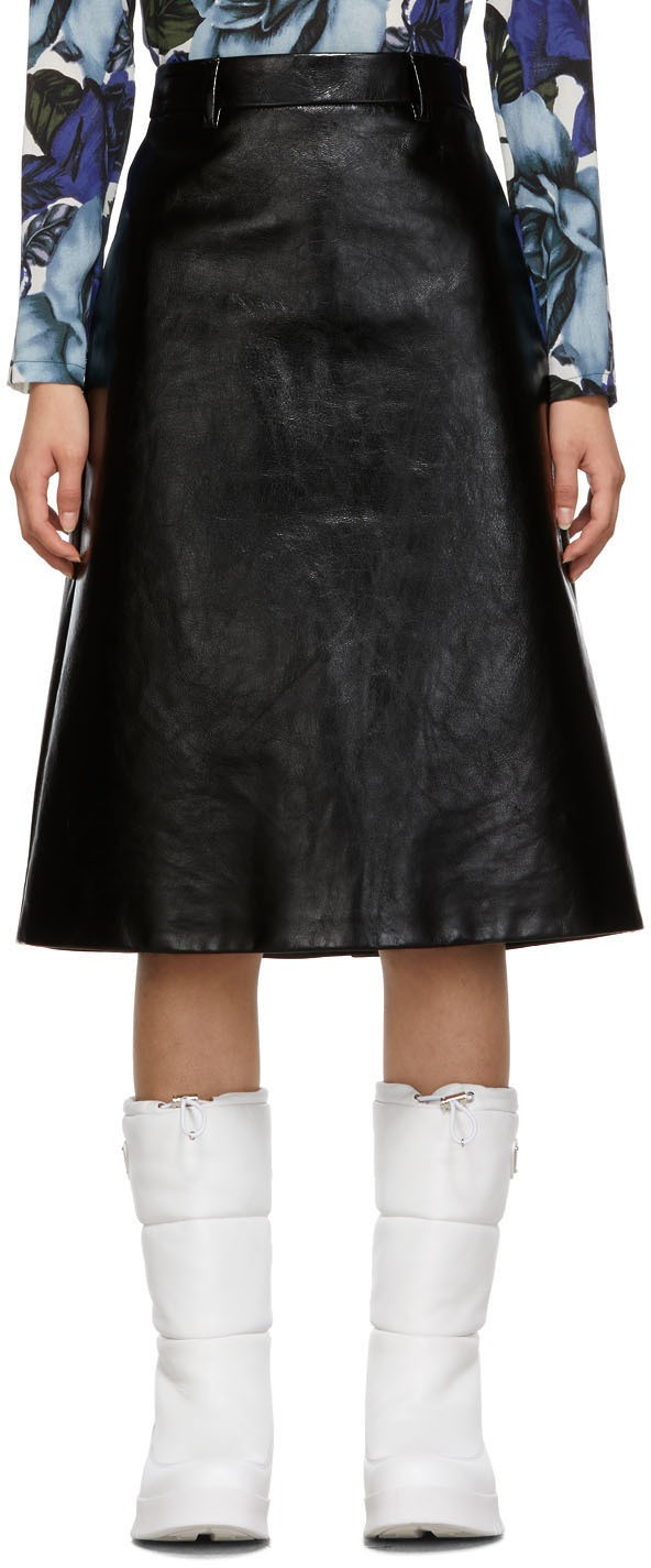 prada a line skirt