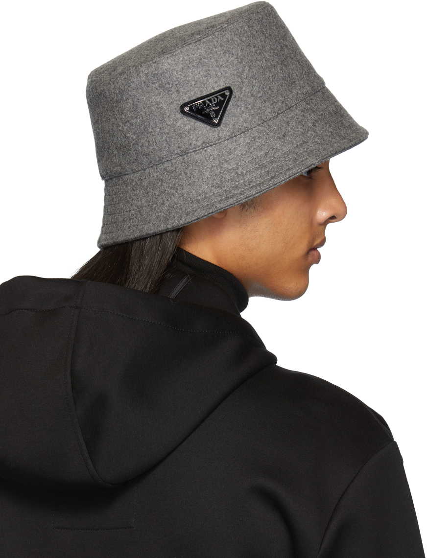 Prada wool bucket hat Clearance